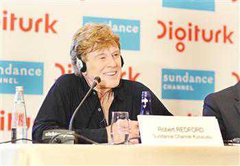 Redford in Istanbul to launch TV channel