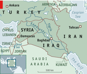 The Tigris and Euphrates: Less fertile crescent