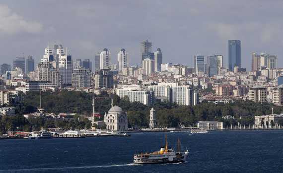 Istanbul skyline banner23498234908