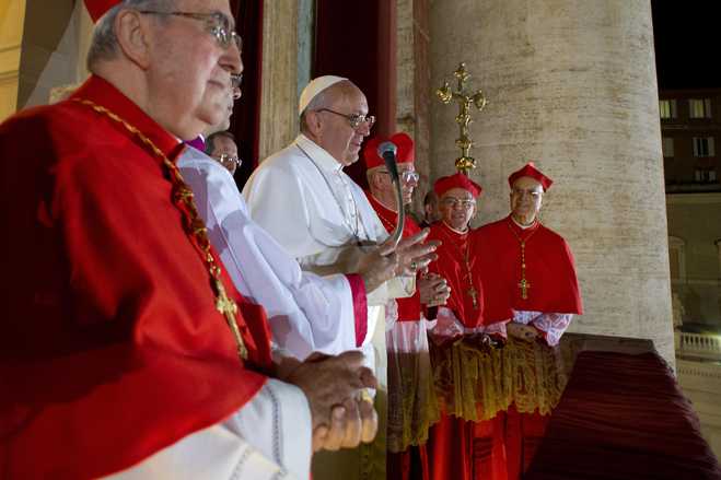 Cardinal Bergoglio elected Pope Francis I
