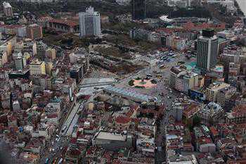 Turkish Prime Minister Erdoğan said some groups were trying to create obstacles to prevent the implementations of the new urban projects. DHA photo