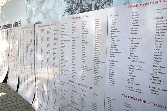 Names of Lost Armenian Villages Read in Istanbul’s Sultanahmet Square