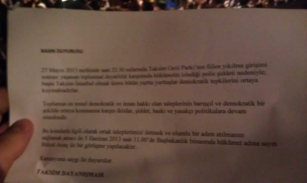 Gezi park Taksim