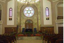 Inside Neve Shalom, Istanbul Synagogue Israel news photo: HLJ