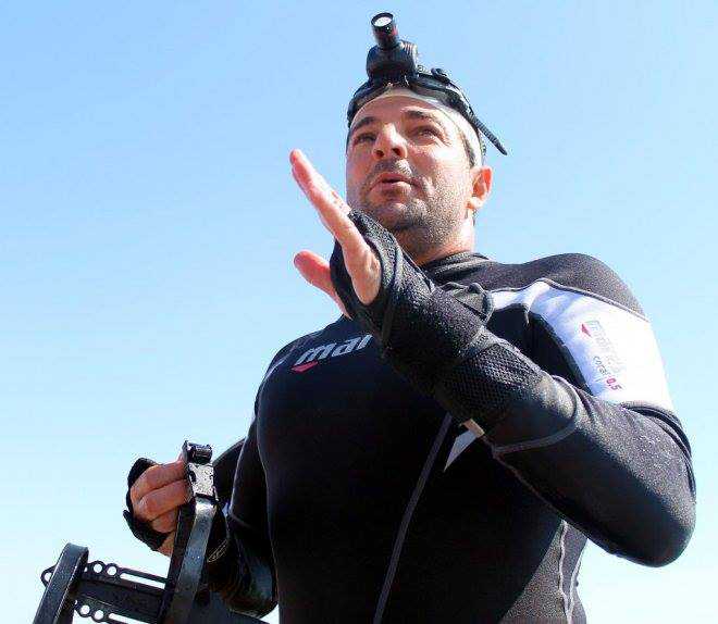 Alper Sunacoglu’s amazing world swimming record