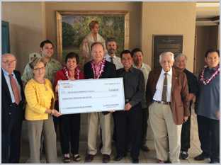 TCA Presents Second $25,000 Donation to Aid Typhoon Haiyan Relief Efforts To Filipinos