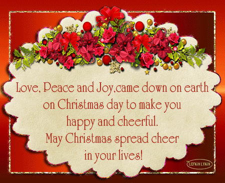 WISHES  for a MERRY CHRISTMAS