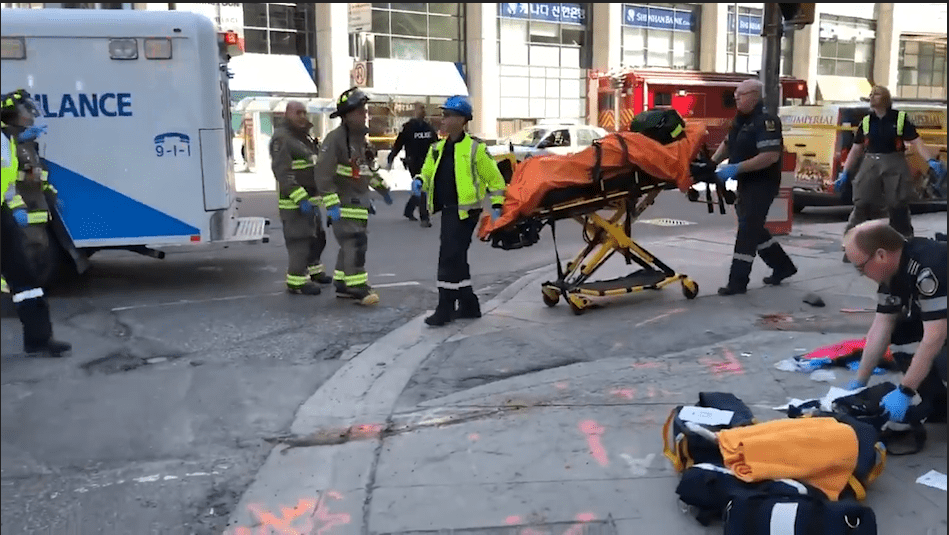 ARMENIAN TERRORIST :10 dead, 15 injured after van hits pedestrians in Toronto