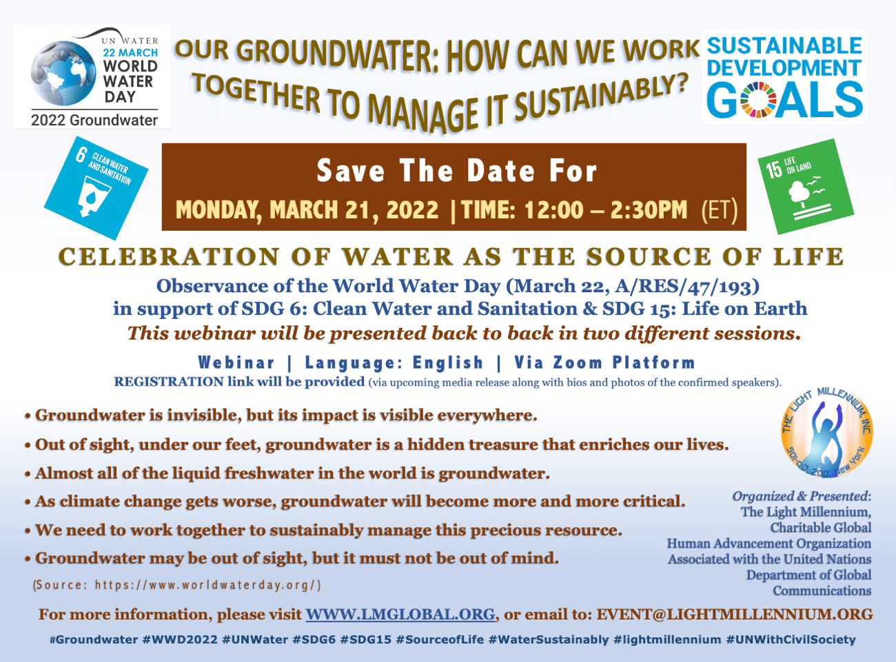 OUR GROUNDWATER