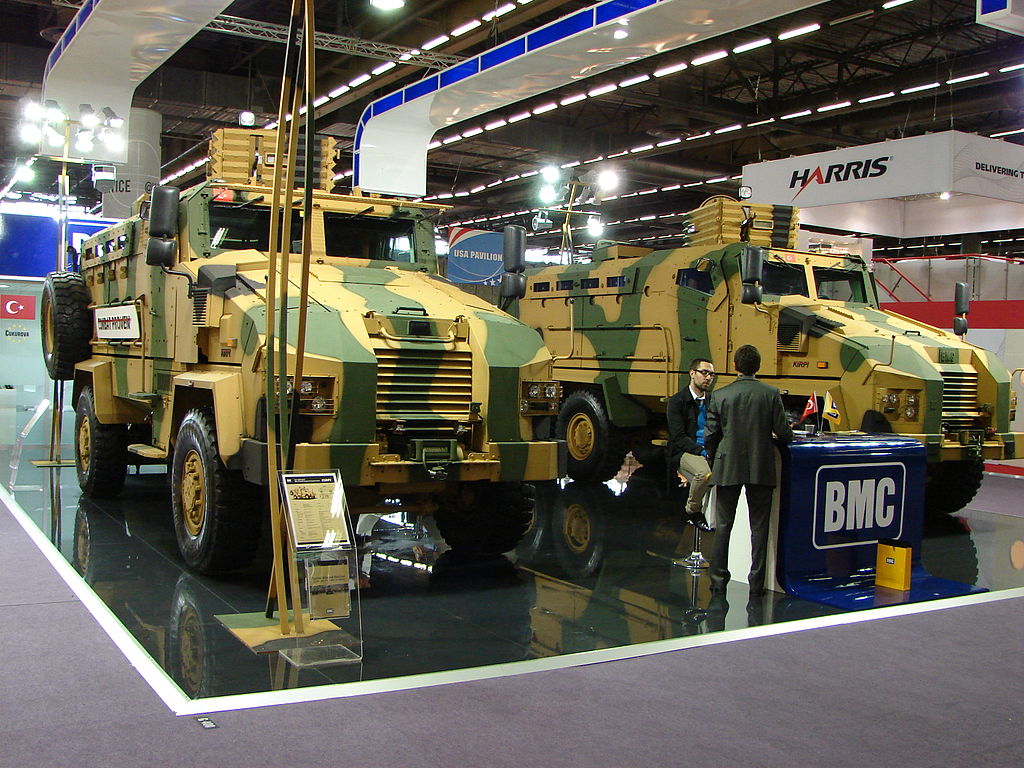 Eurosatory BMC trucks kirpi