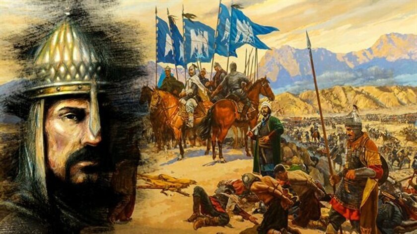Battle of Manzikert in 1071