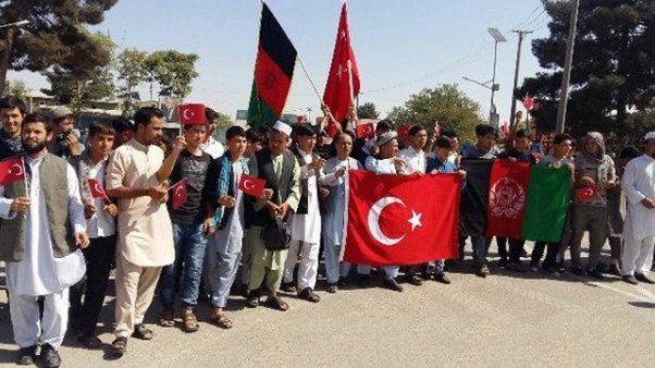 afganistana turklerden sivil destek