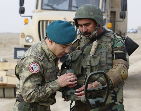 turk askeri afgan guvenlik guclerine egitim verdi
