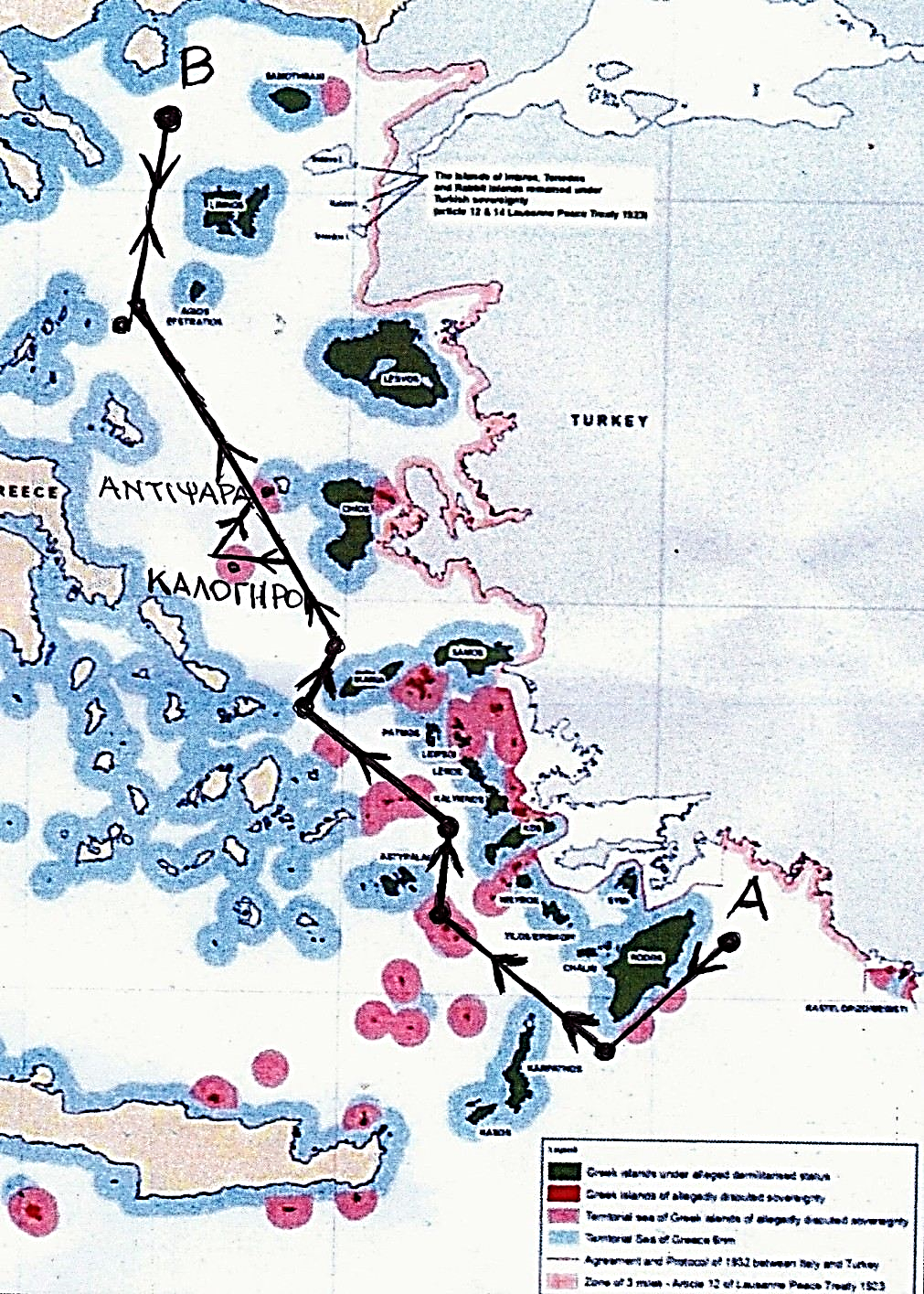 Backdoor of the United States for the Aegean!