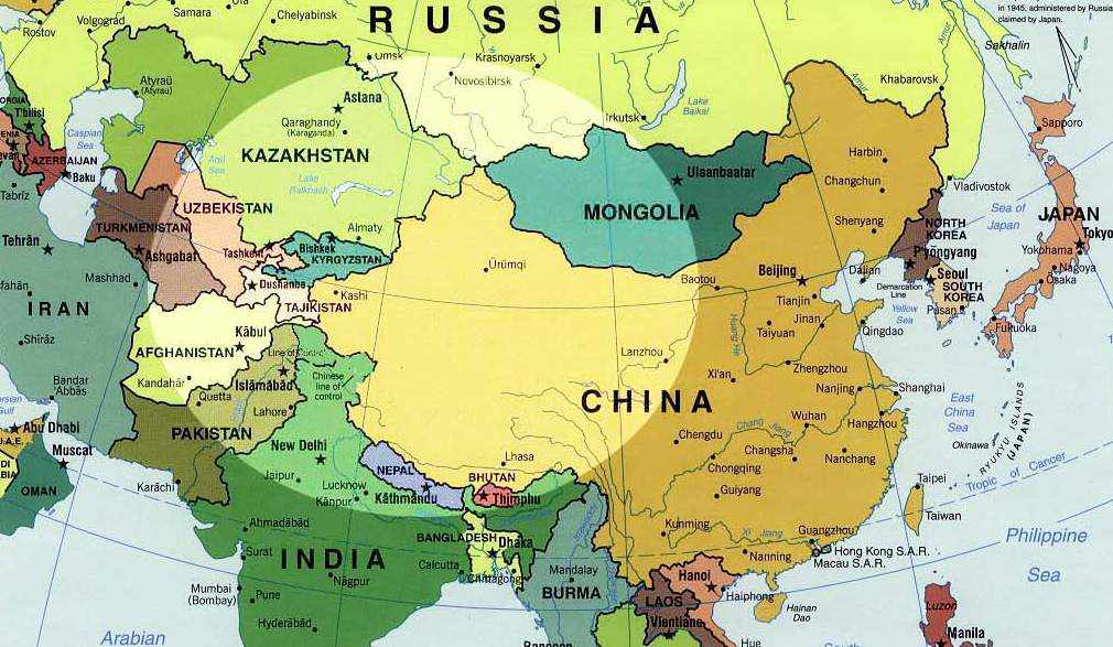 Китай пытается оспорить  влияние России в Центральной Азии