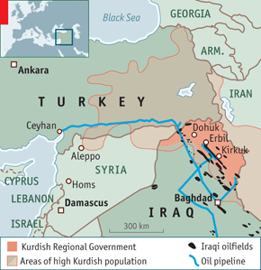 Курдской нефти не дали сойти на техасский берег