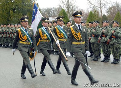 Вооруженные силы Узбекистана отмечают свой день рождения