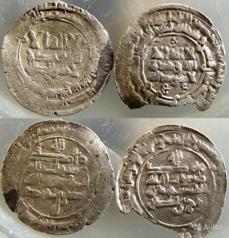 Куфические монеты, найденные на территории Азербайджана