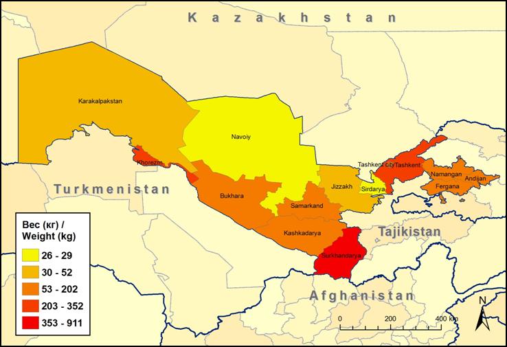 Наркоситуация в Республике Узбекистан в 2016 году