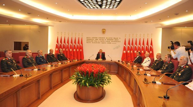 В Турции состоялось «совершенно секретное» заседание Высшего военного совета