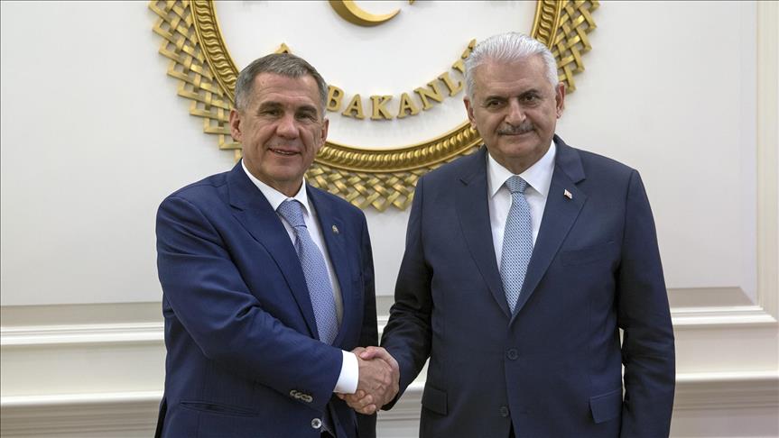 В Анкаре прошла встреча премьера Турции и главы Татарстана