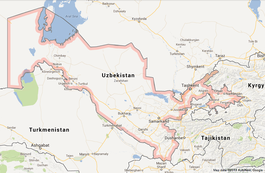 «Дорожная карта» Узбекистана