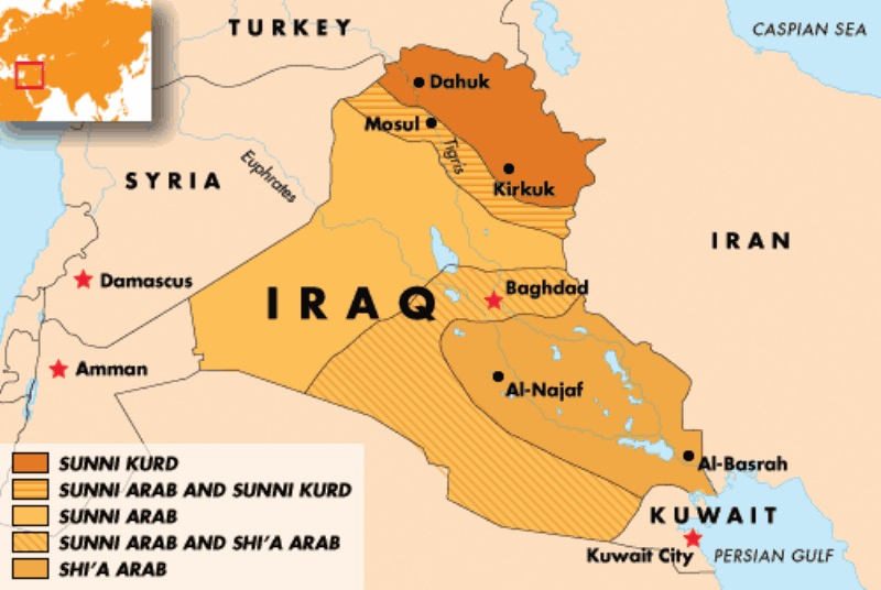 Курдское ополчение пытается вернуть контроль над Киркуком