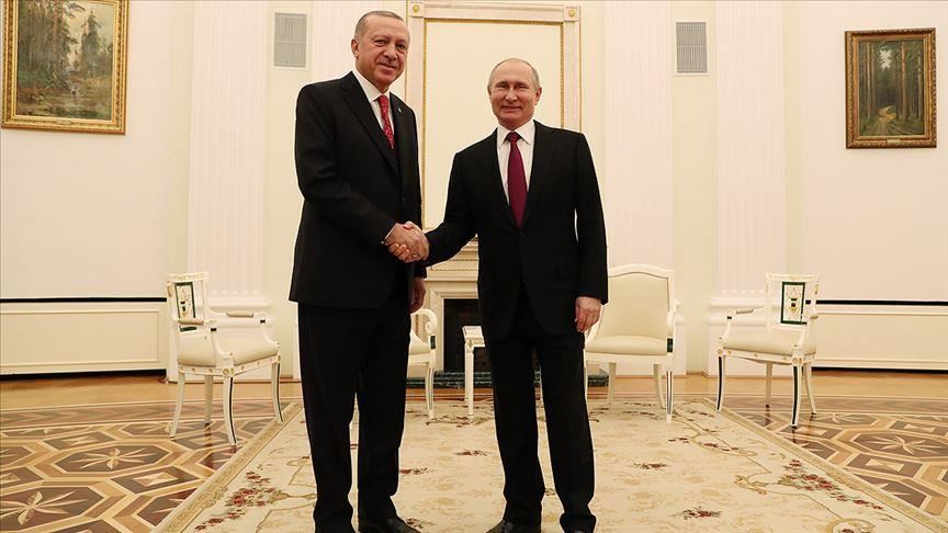 Эрдоган и Путин проведут третью встречу с начала года