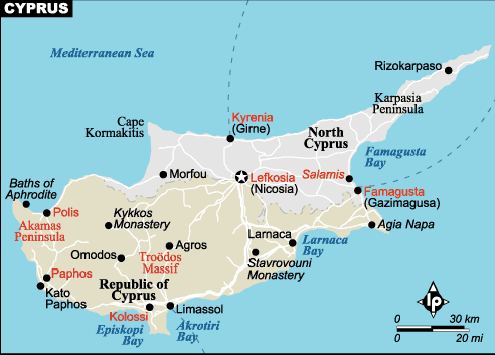 Турки-киприоты предложили грекам-киприотам совместно добывать ресурсы