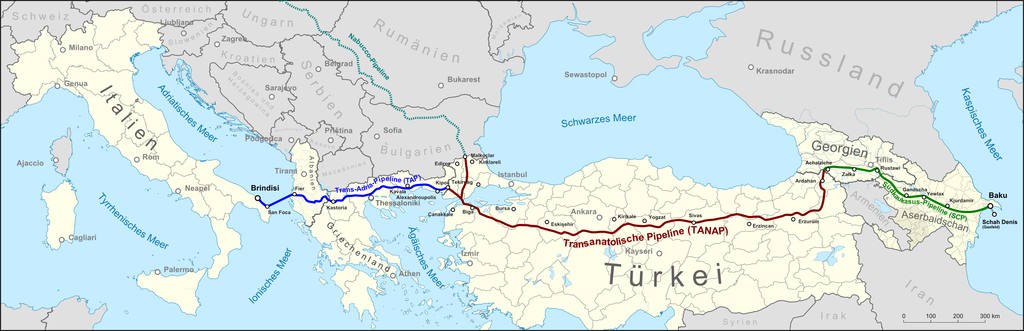 Иран и Россия вновь против выхода туркменского газа в Европу через Каспий