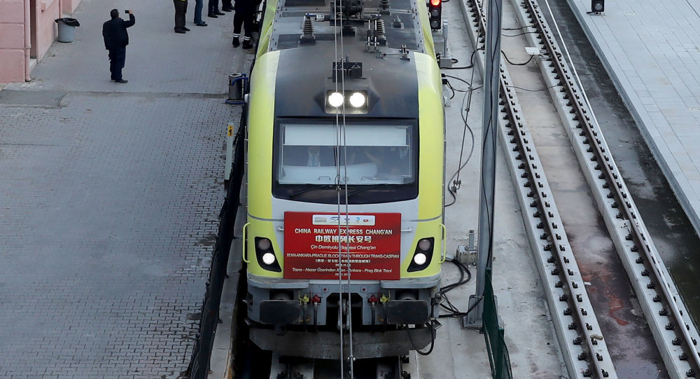 Важный день в истории: в Анкаре проводили первый прямой грузовой поезд из Китая в Европу