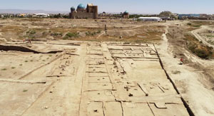Уникальный восточный базар обнаружен на раскопках древнего Туркестана