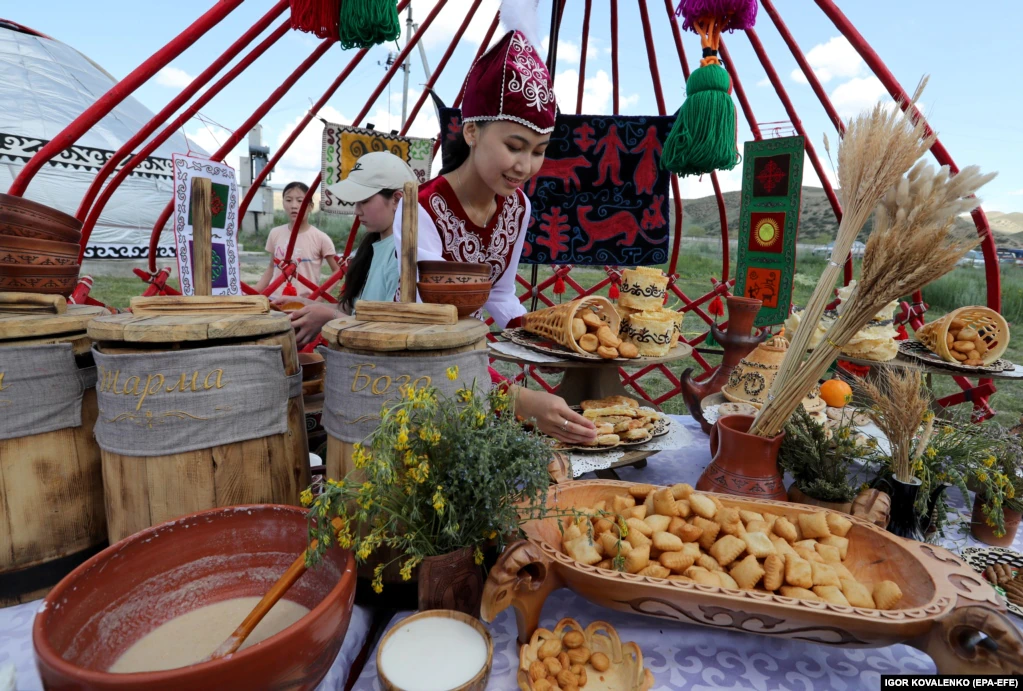 Фестиваль в Нарыне: демонстрация богатства кочевой культуры￼