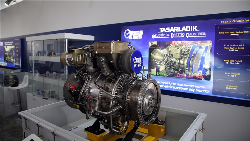 TS1400: вертолетный двигатель производства Турции пользуется спросом за рубежом