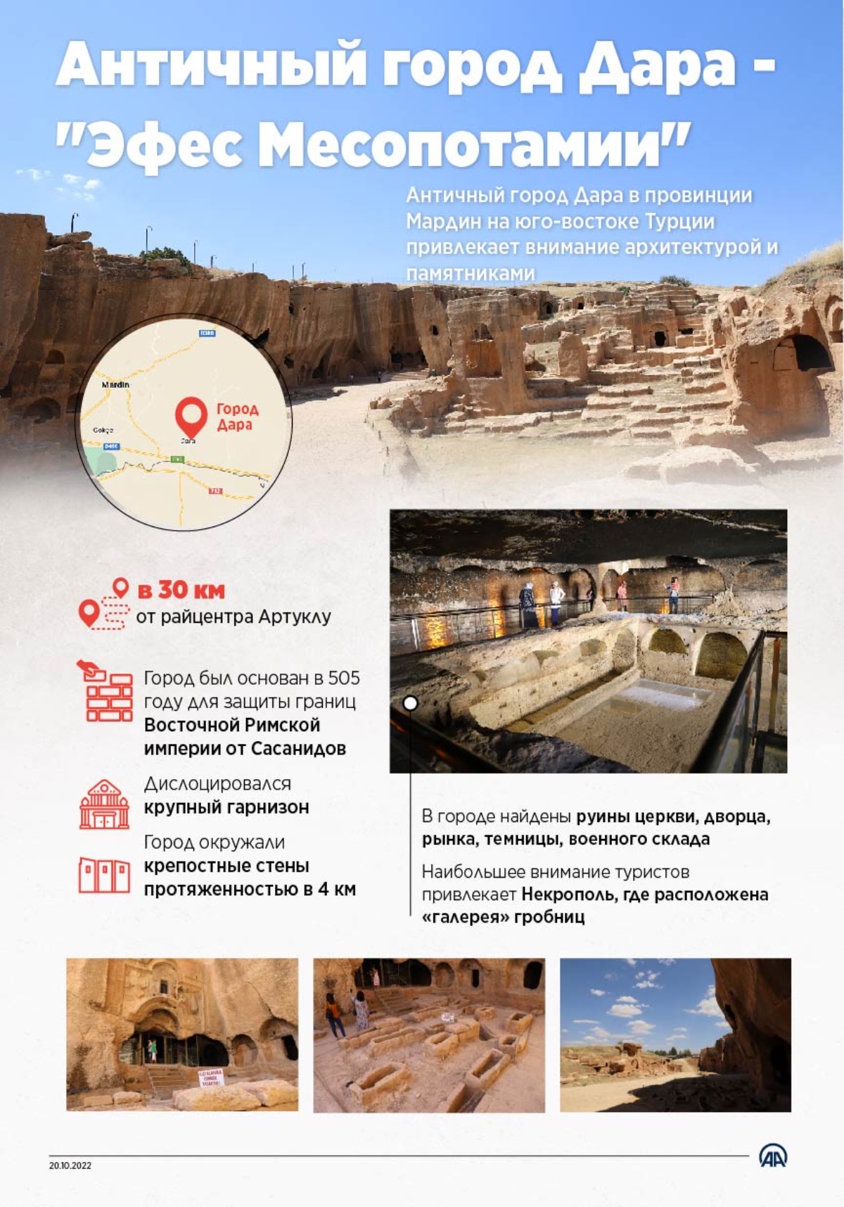 Античный город Дара — «Эфес Месопотамии»