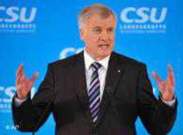 Hrıstiyan Sosyal Birlik Genel Başkanı ve Bavyera Eyaleti Başbakanı Horst Seehofer