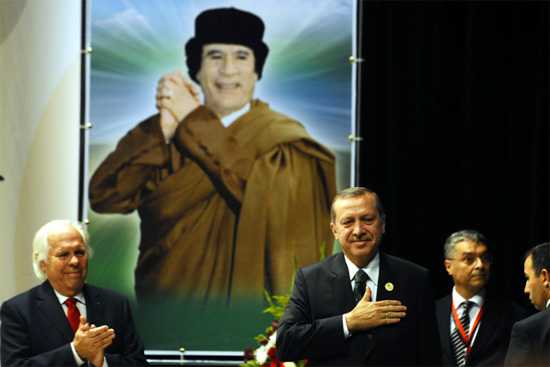 Başbakan Recep Tayyip Erdoğan'a, ''Kaddafi İnsan Hakları'' Ödülü verildi. - kaddafi erdogan
