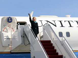 Amerika Dışişleri Bakanı Hillary Clinton’ın, yarın Orta Asya ülkeleri ziyaretine başlayacağı açıklandı. - plane clinton