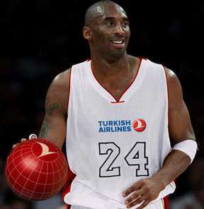 Türk Hava Yolları'nın(THY) yeni küresel marka tanıtım elçisi olan basketbolun efsane ismi NBA'ın Los Angeles Lakers takımında forma giyen Amerikalı Kobe Bryant THY için ilk kez kamera karşısına geçerek mesaj gönderdi. - 585948 detay