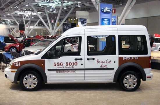 Toplamda 26 bin 500 adetlik New York taksi ihalesinde finale kalan Gölcüklü Ford Transit Connect Taksi, ilk kez ABD'nin New England Bölgesi'nde görev yapmaya başladı. - ford transit boston