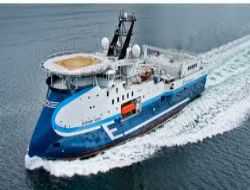 TÜRKİYE ile KKTC adına Akdeniz'de sondaj çalışması başlatacak olan Norveç bandıralı sismik araştırma gemisi, Antalya açıklarına ulaştı. - Norvecli gemi
