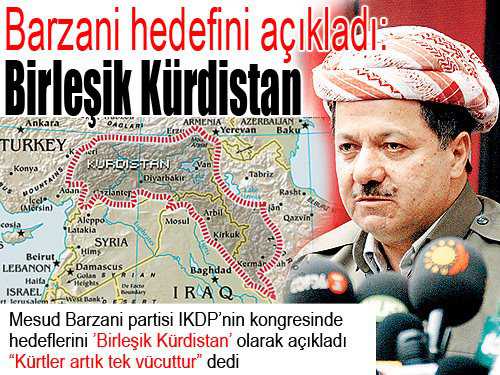 Barzani hedefini açıkladı: Birleşik Kürdistan