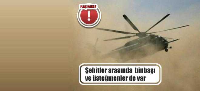 Afganistan’da Türk helikopteri düştü: 12 şehit