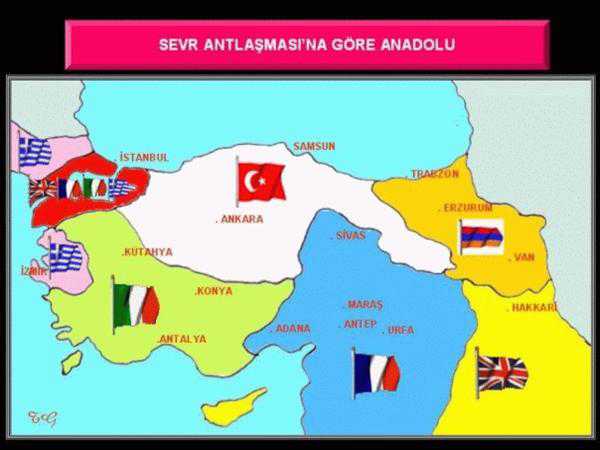 Türkiye’de son zamanlarda Lozan’ı yok sayıp Sevr’i hortlatmak isteyenler var. Bunlar Sevr’e uygun haritaları yayınlamaktan çekinmiyorlar. Bu haritaların bir kısmı yurt dışı kaynaklı. - isgal
