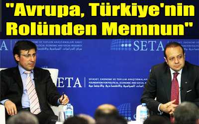 Siyaset, Ekonomi ve Toplum Araştırmaları Vakfı'nın (SETA) ''Avrupa'nın Türk Dış Politika Algısı'' başlıklı raporuna göre, Türkiye'nin önümüzdeki yıllarda Avrupa Birliği'nin en önemli dış politika ortağı olma ihtimali son derece yüksek. Türkiye'nin Ortadoğu'ya yönelik ilgisi ise AB ile ilişkiler açısından engel olarak görülmüyor. - 150512 ha arol