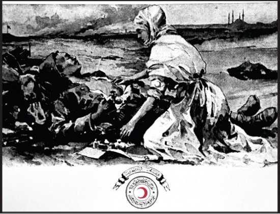 Osmanlı İmparatorluğu'nun savaşlarda yaralanan askerlerine yardım etmek için kurulan Türk Kızılayı, dünyanın saygın yardım kuruluşlarından biri haline geldi. - 061212 hilal i ahmer dunyann en saygn yardm kurulular arasnda 1