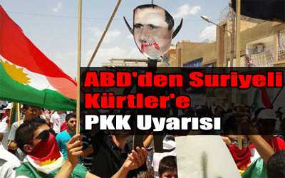 Amerikan Yönetimi, Suriyeli Kürtler'e PKK ile ittifak yapmamaları uyarısında bulundu. - 230812 a a1pkk