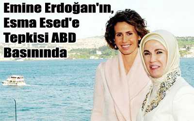 CNN, Emine Erdoğan'ın, Esma Esed'in sessiz kalışına gösterdiği tepkiye yer verdi. - 230812 ha esad2