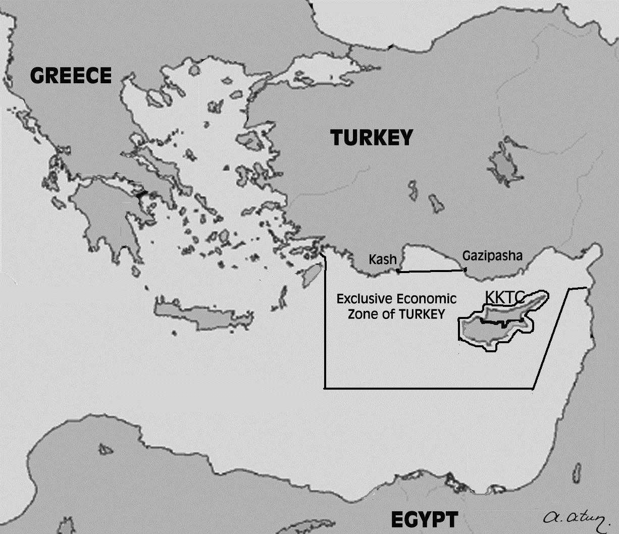 Türkiye'nin Münhasır Ekonomik Bölgesi by Ata ATUN