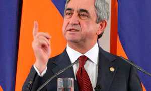 Ermenistan Devlet Başkanı Serj Sarkisyan, gerekirse, Azerbaycan ile savaşmaya hazır olduklarını söyledi. - 040920120951097787219 2